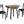 3 Pieces Dining Table Set, Small, Drop Leaf, Contemporary & Modern