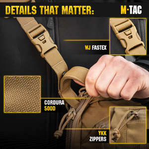M-Tac Elite Sphaera Large Bag Gen II with Loop Panel