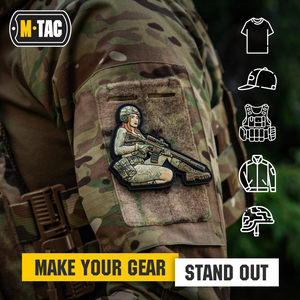 M-Tac Morale Patch Tactical Girl