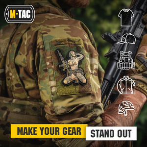 M-Tac Morale Patch Tactical Girl