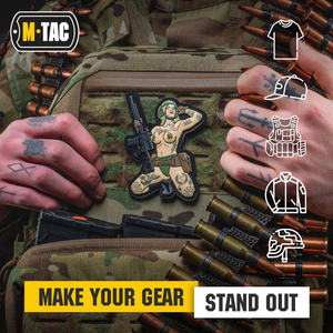 M-Tac Morale Patch Tactical Girl