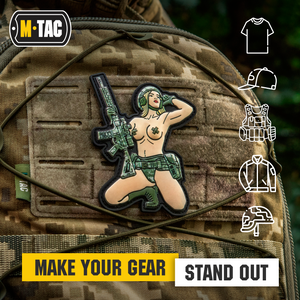 M-Tac Morale Patch Tactical Girl