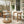 Set of 2 Outdoor Acacia Wood Dining Chairs with Cushions
