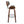 Lombardi - Mid-Century Modern Fixed Height Barstool With Swivel With Round Footrest (Set of 2)