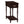 Accent Side Table, 2 Tier, Storage Drawer, Stylish Traditional Design