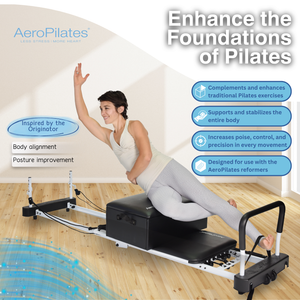 Stamina Products 05-0025 AeroPilates Elevation Box & Pole for Strength, Balance