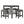 5 Piece Transitional Counter Dining Set