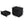 Nightstands, Bedside Table With 2 Drawers (Set of 2) - Black