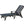 Patio Lounge Chair Outdoor with Reclining Backrest