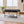 Upholstered Ottoman Coffee Table Foot Rest With Open Storage