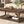 Vibe Haus Farmhouse Wooden Coffee Table