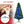 HOMCOM 6' Tall Douglas Fir Pre-Lit Artificial Christmas Tree