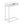 Accent Table, C - Shaped Contemporary Elegant Design