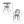 3 Piece Outdoor Aluminium Cast Bistro Set With Ice Bucket - Copper