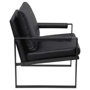 Goldbriar - Upholstered Track Arm Accent Chair - Black