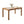 TOPMAX Patio Wooden Dining Table, 67
