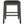 5 Pieces Counter Height Rustic Farmhouse Dining Room Wooden Bar Table Set With 2 Stools And 2 Chairs