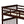 Stairway Bunk Bed With Storage And Guard Rail For Bedroom