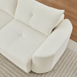 Chenille Sofa for Living Room - 109" Large Modern 3-Seater