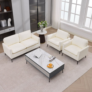 Upholstered Loveseat, For Living Room