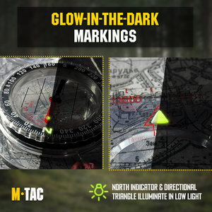 M-Tac Map Compass (Set of 3)
