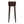 Solid Wood Mini Albion Chestnut Console, 1-Drawer, Nordic Legs