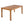 TOPMAX Patio 5pcs Wooden Dining Table Set