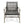 Outdoor Club Chair With Rattan Cover And Acacia Wood Frame - Gray
