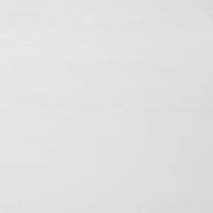 Allessandra - Rectangular U-Shaped Base Dining Table - White / Silver
