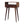 Solid Wood Chestnut Nordic Style Console Table