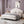 King Size, Upholstered Platform Bed Frame With Adjustable Headboard, No Box Spring Needed - White