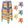 10 Pack Stackable Classroom Stools, 18.8