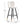Modern Style Barstool, Tipped Ends, Suitable For Various Decoration Styles - White