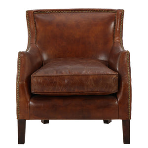 Genuine Leather Single Sofa