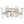 Modern Dining Table Set For 4, Round Table And 4 Kitchen Room Chairs, 5 Piece Kitchen Table Set For Dining Room, Dinette, Breakfast Nook