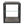 Modern End Table Nightstand with Tempered Glass & Wood Grain MDF