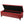 Upholstered PU Leather Storage Ottoman, Solid Wooden Legs