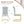 Elegant Design Alligator Skin Upholstered Dining Chairs