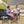 2Pcs Foldable Camping Table Portable Picnic Table Lightweight Travel Desk with 2 Cup Holders/Table Carrying Bag