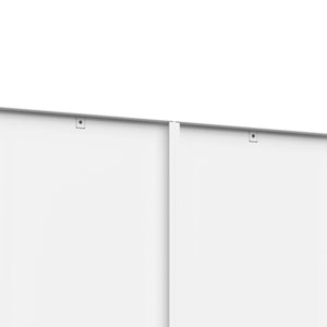 Industrial Bookcase Tall With Adjustable Shelves, Drawers & Doors