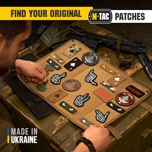 M-Tac GITD Patch Crossed Fingers (Embroidered) - TRAPSKI