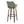 Mustang - Contemporary Fixed Height Barstool With Swivel & Round Footrest (Set of 2)