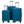 3-Piece ABS Spinner Wheel Luggage Set 20