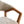 Indoor Upholstered Dining Chair Set of 2 - Oatmeal / Teak