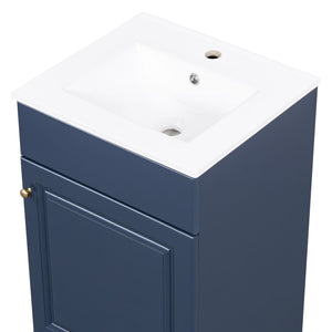 Bathroom Vanity With Sink, Cabinet With Adjustable Shelf