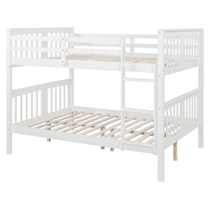 Bunk Bed With Ladder For Bedroom