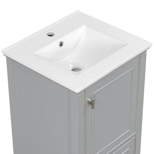 Retro Bathroom Vanity With Sink