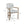 5-Piece Rubber Wood Indoor Dining Set With Rattan & Chairs