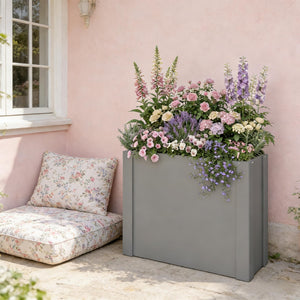 Balcony Herb Box, Outdoor Planter Box, Elevated Garden Bed