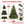 6.5ft Pre-Lit Artificial Christmas Tree with 450 Warm White Lights